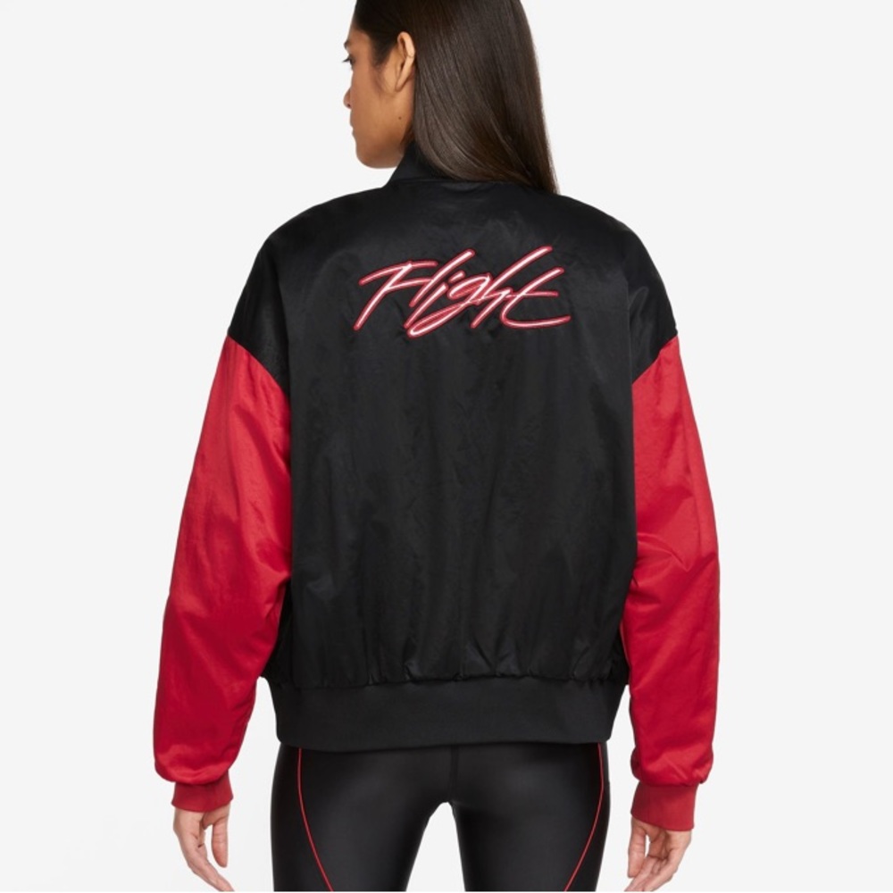 Air Jordan Flight Womens Renegade Jacket DV1414 010 - Picture 2 of 5